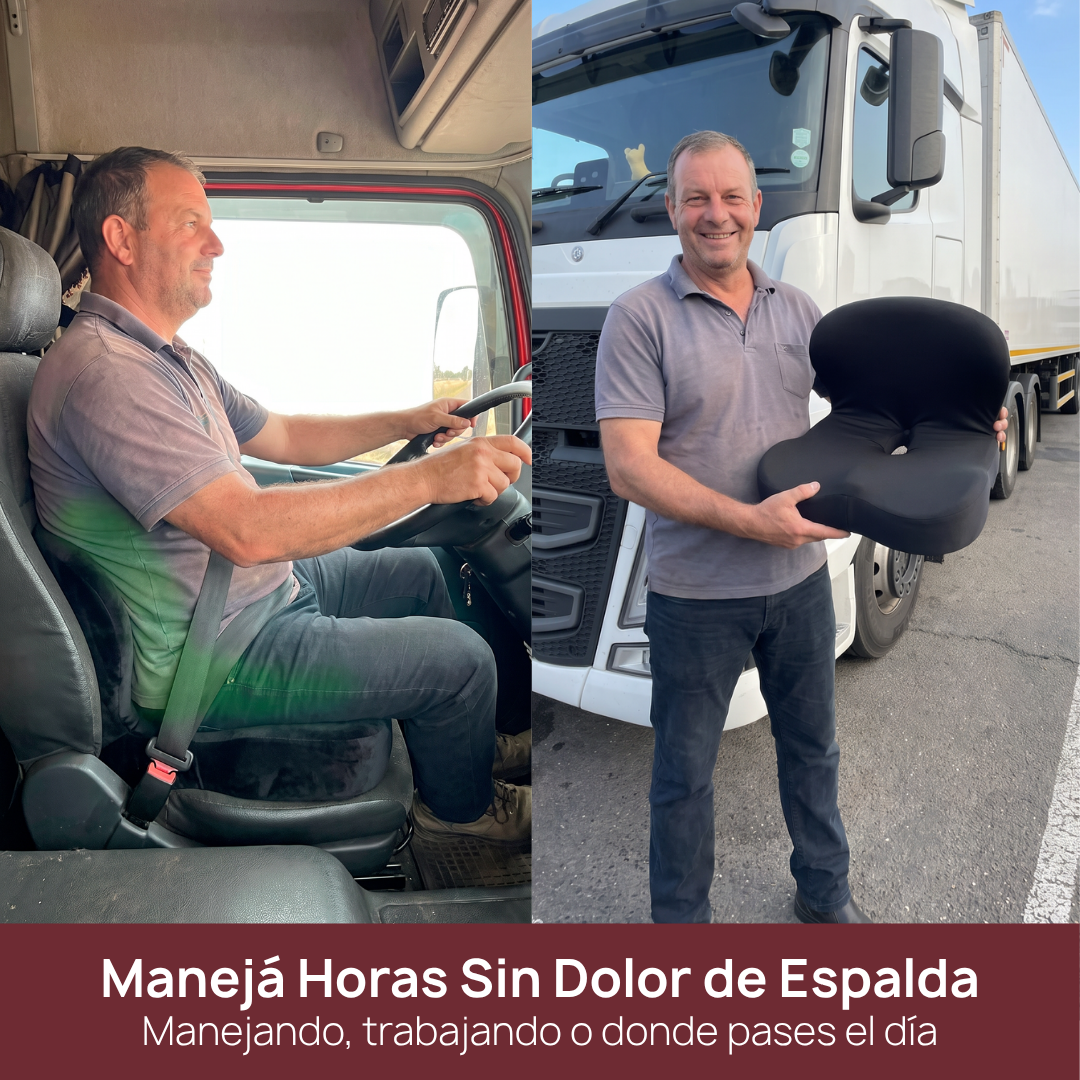 Andiva — Almohadon Ortopédico Premium para Coxis y Lumbar